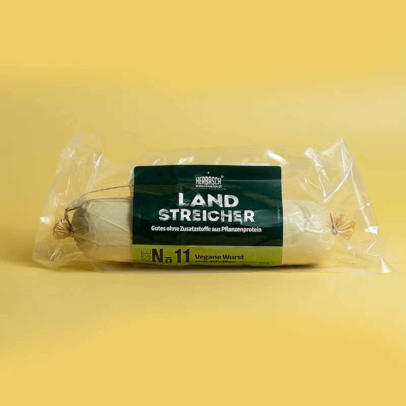 No. 11 Landstreicher (Vegane Wurst mit Pfeffer) 300g