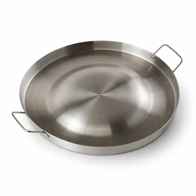 Imusa Stainless Steel Convex Comal (Comal Bola) - 15"