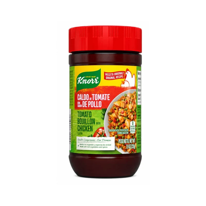 Knorr Tomato Bouillon with Chicken Granulated Seasoning – 7.9 oz