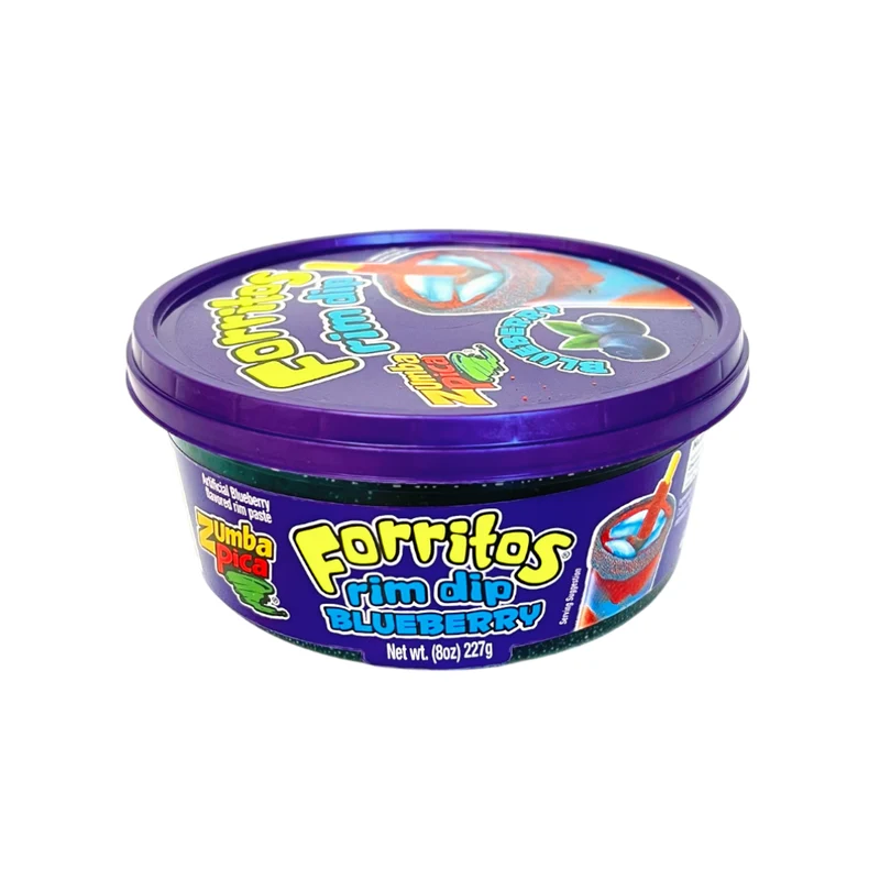 Zumba Pica Forritos Blueberry Rim Dip – 8 oz