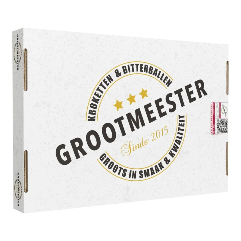 Grootmeester - Kalfsvlees kroketten - 20 pieces à 90 grams