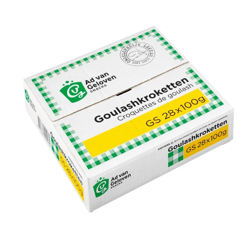 Ad van Geloven - Kroketten goulash - 28 pieces à 100 grams
