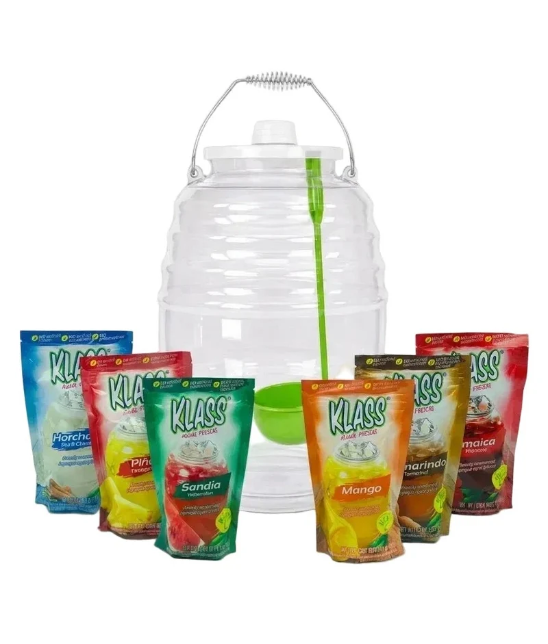 Vitrolero Aguas Frescas Pack - 8 items