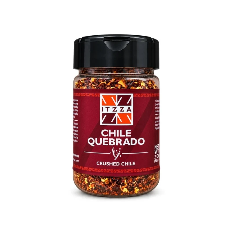 ITZZA Chile Quebrado – Crushed Red Chile 2 oz