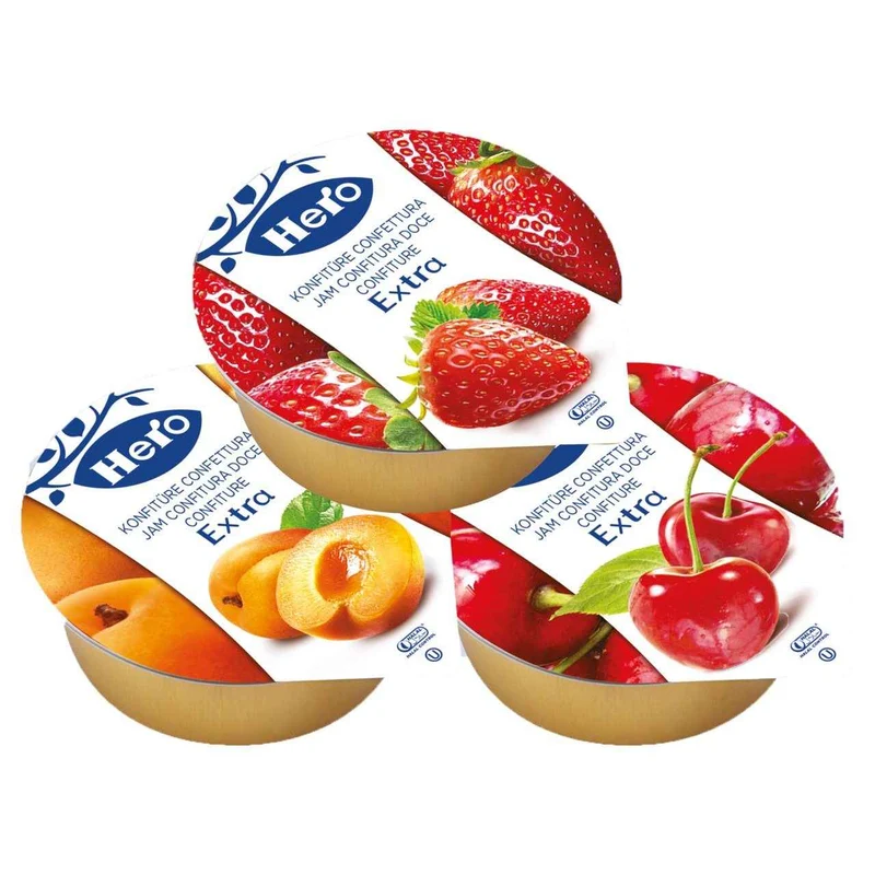 Hero Extra Jam Assortiment - 120 x 25g