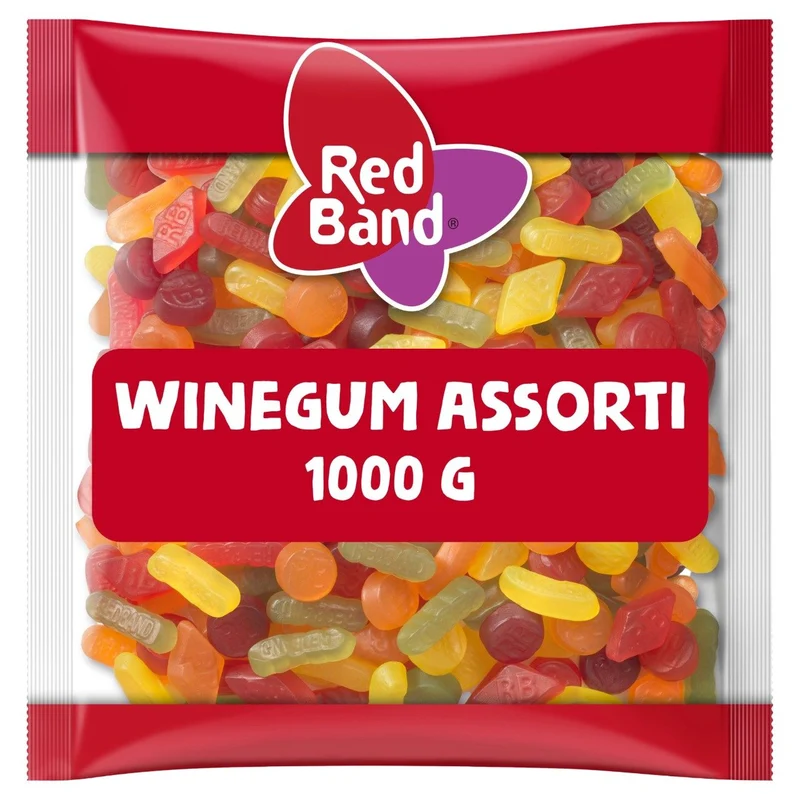 Red Band Winegum Assortiment - 1kg