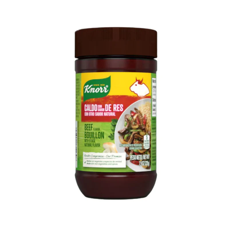 Knorr Beef Flavor Bouillon – 7.9 oz