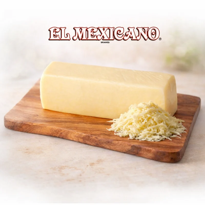 El Mexicano Queso Menonita - Queso Chihuahua - 5 lbs