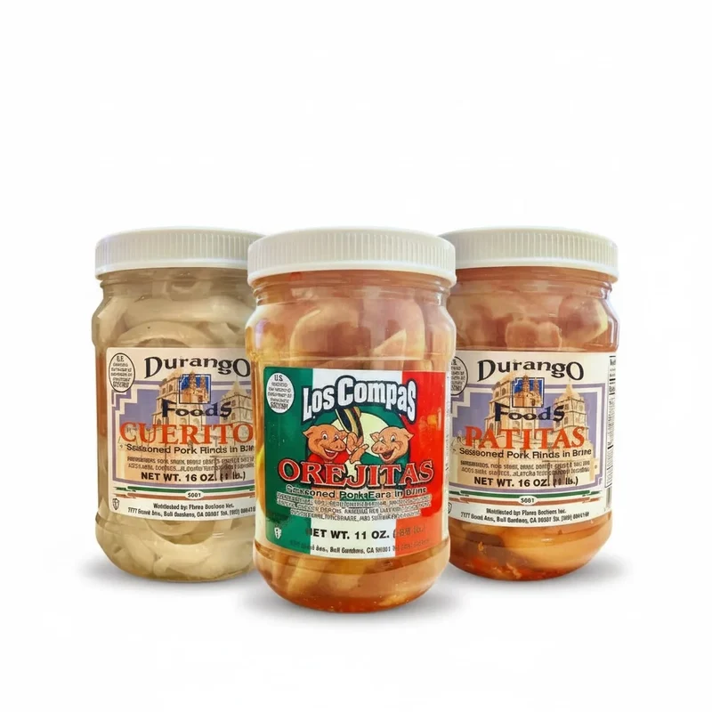 The Botanas Pork Mix Pack – Ears, Pig Feet & Cueritos (3-Pack)