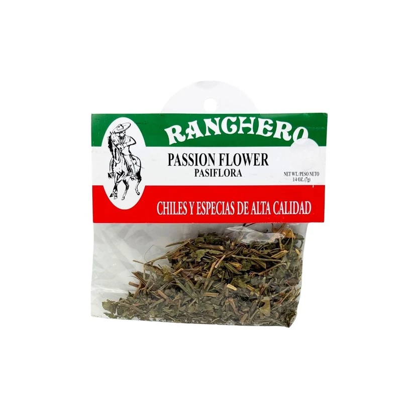 Ranchero Passion Flower Herbs – Pasiflora Herbal Tea 0.25 oz