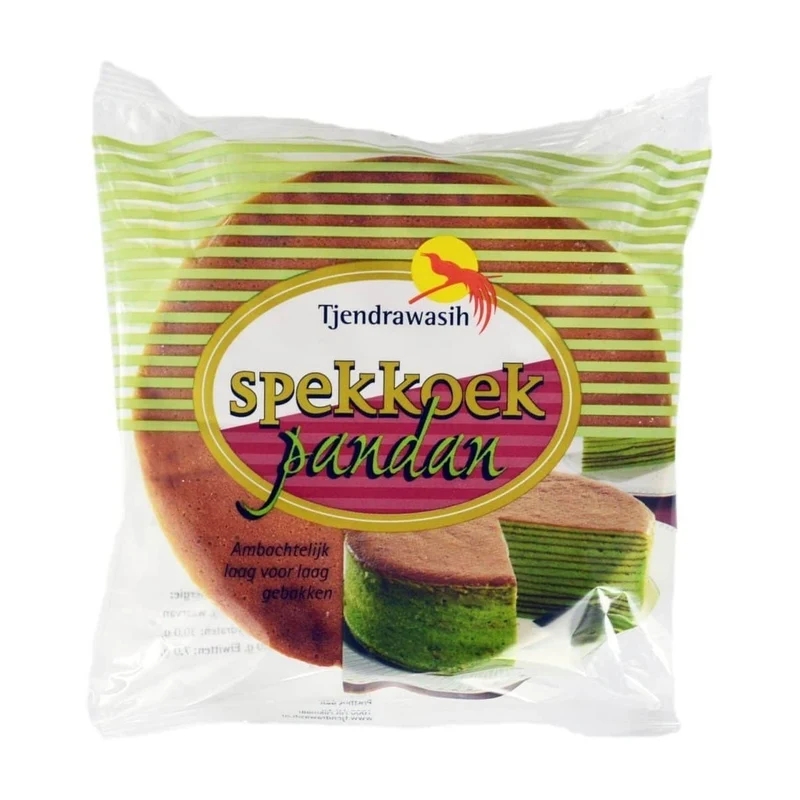 Spekkoek met pandan 700gr