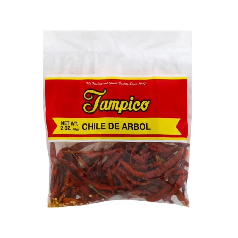 Tampico Dried Chile de Arbol Peppers – Chile de Arbol Seco 2 oz