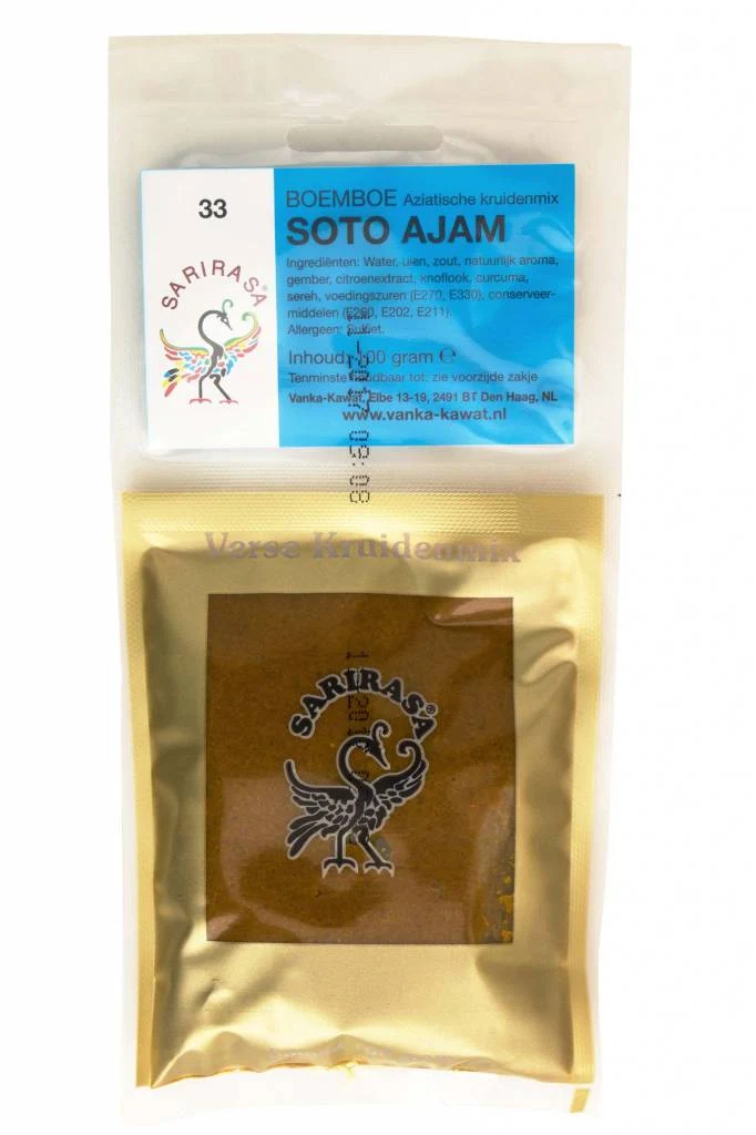 Sari Rasa - Soto Ajam Kruidenmix 100g 33