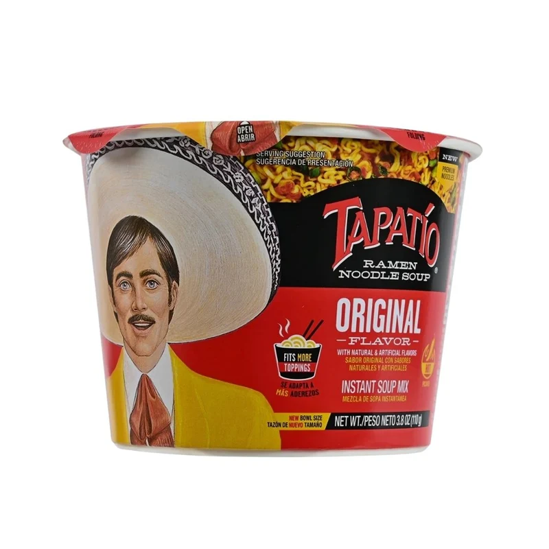 TapatIo Ramen Noodle Soup Original Flavor – Mexican Instant Ramen 3.7 oz