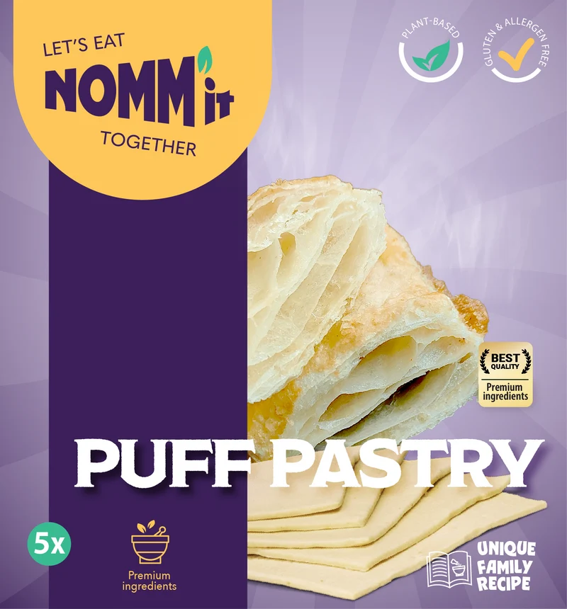 NOMM'it Bladerdeeg 5x Stuks