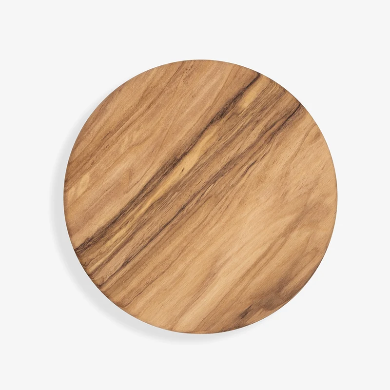 Wiedemann Mühlendeckel für Eureka Libra rund in Holz