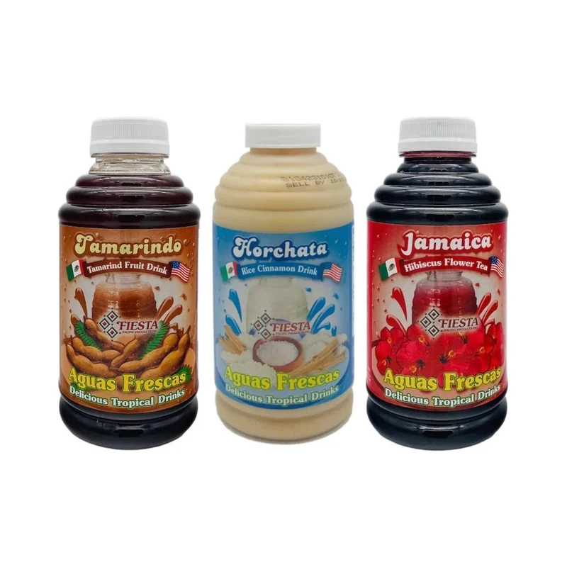 Fiesta Drink MIX Concentrate SAMPLER Pack 16oz