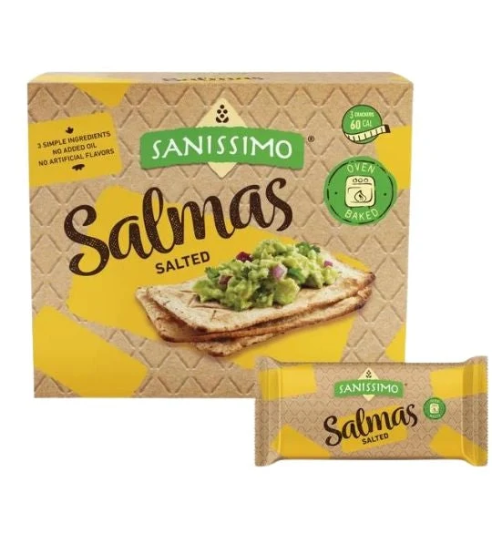 Sanissimo Salmas Oven Baked Corn Crackers - 8 (0.63 oz each)
