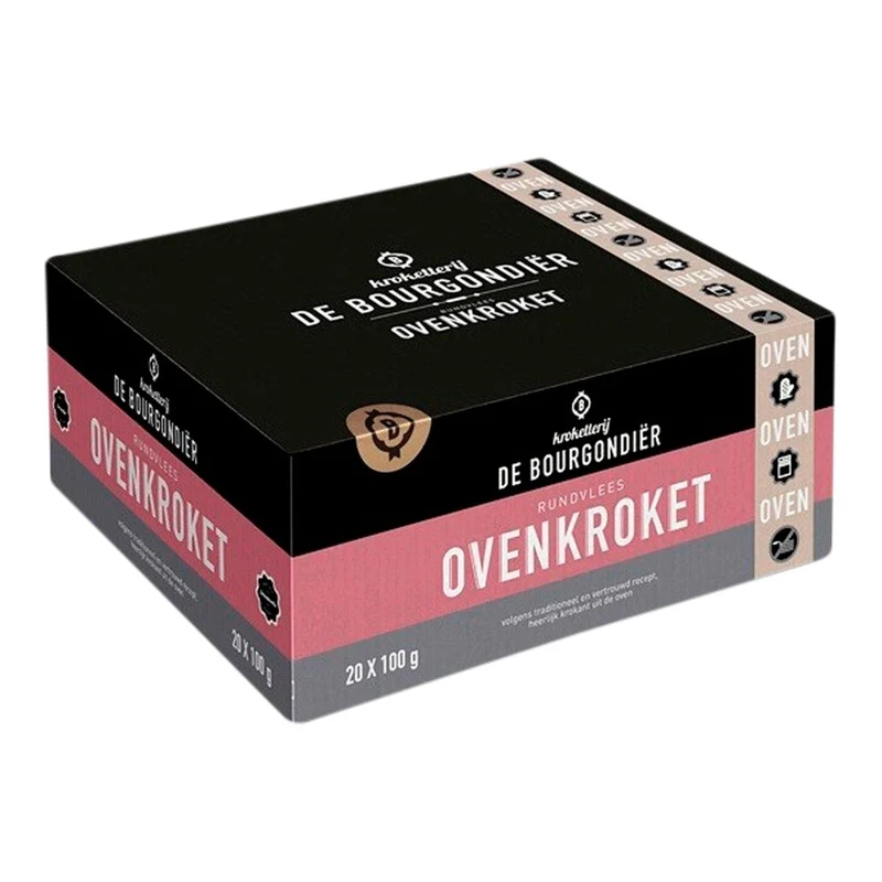 De Bourgondiër - Ovenkroket bourgondisch - 20 pieces à 100 grams