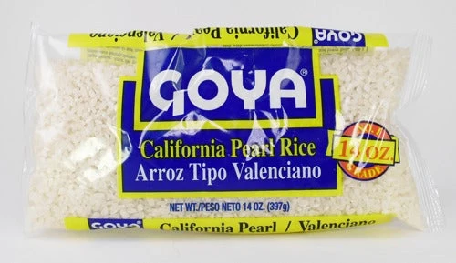 Goya California Pearl Rice / Arroz Valenciano - 14 oz