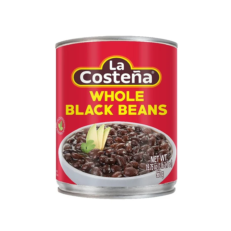 La Costea Whole Black Beans – 19.75 oz