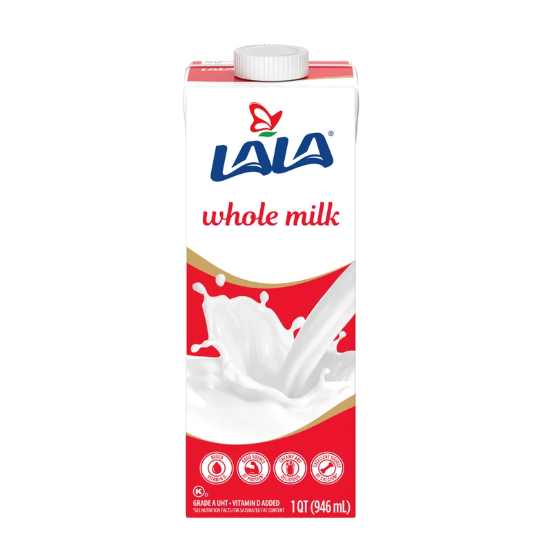LALA UHT Whole Milk 3.5% - 32 oz
