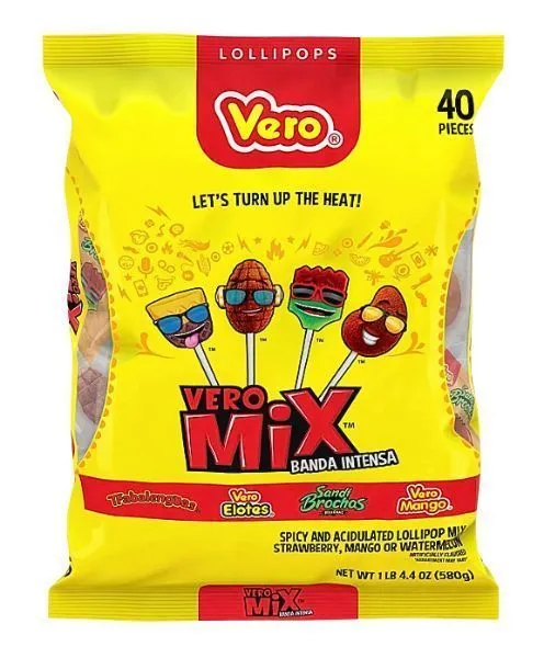Vero Mix Banda de Fuego Spicy Mexican Candy Assortment – 40 ct