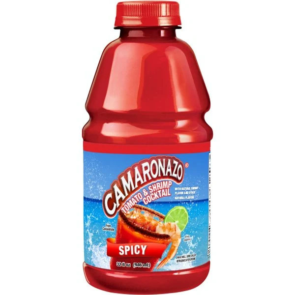 Camaronazo Picante Spicy Tomato & Shrimp Cocktail – 32 oz