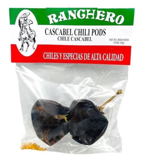 Ranchero Whole Chile Cascabel Pods – Dried Cascabel Chiles 0.5 oz
