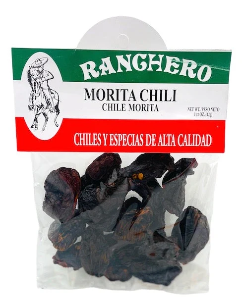 Ranchero Dried Chile Morita Pods – Smoked Chipotle Chiles 1.5 oz