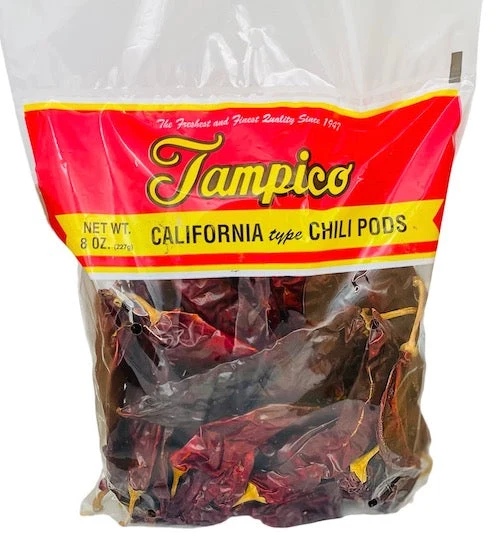 Tampico Chile California Entero – Whole Dried California Chile 8 oz