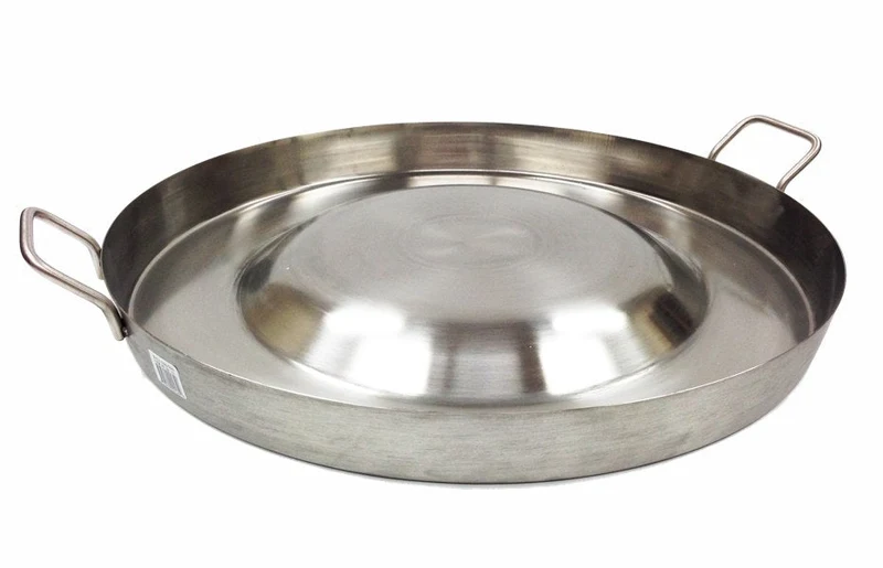 IMUSA Comal Bola Large Convex Stainless Steel Comal – 22"