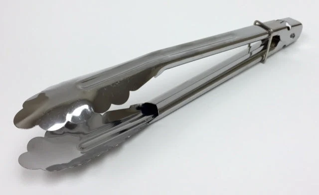 Kitchen Tongs Stainless Steel - Pinzas para Cocinar - 10"