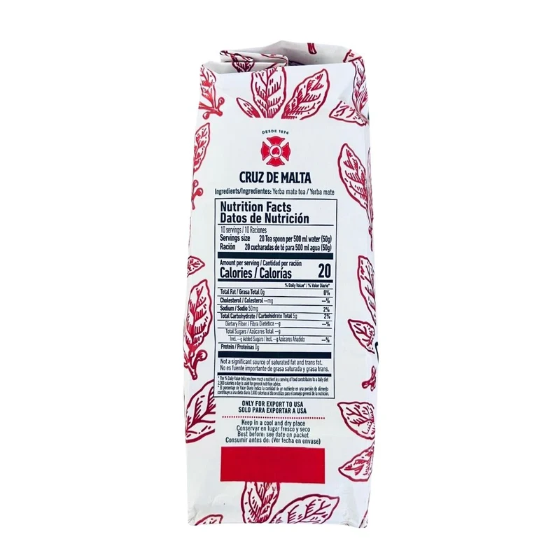Yerba Mate Herbal Tea by Cruz de Malta - 17.6 oz