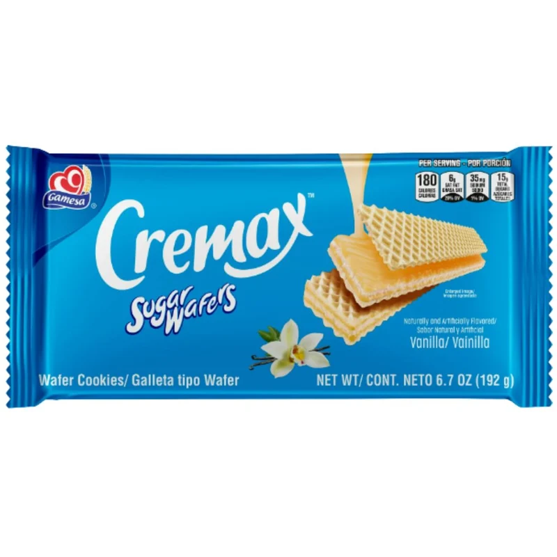 Gamesa Cremax Vanilla Wafers - 5.7 oz