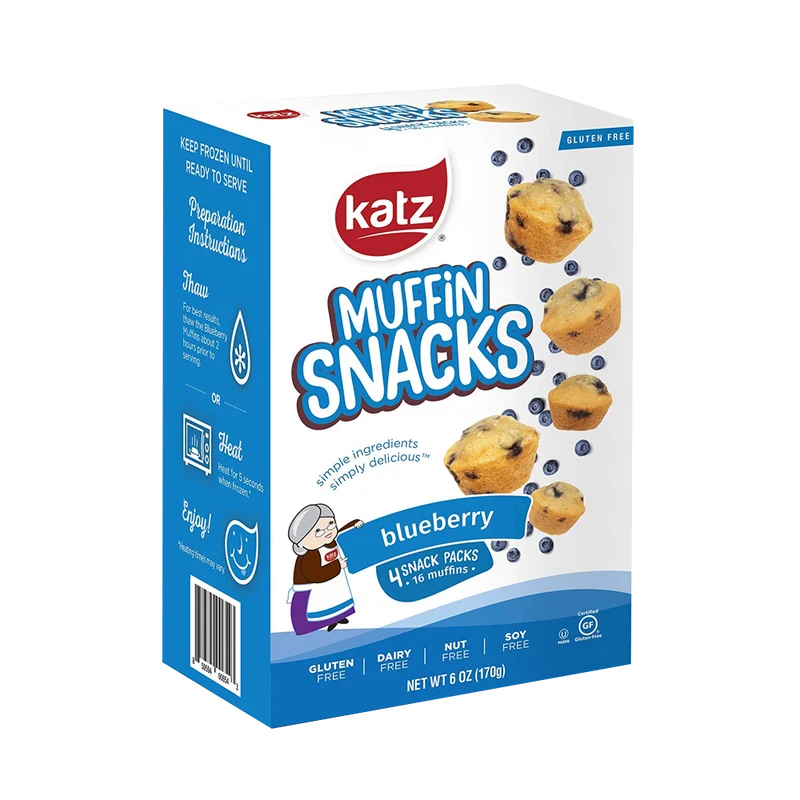 Katz Gluten Free Blueberry Muffin Snacks