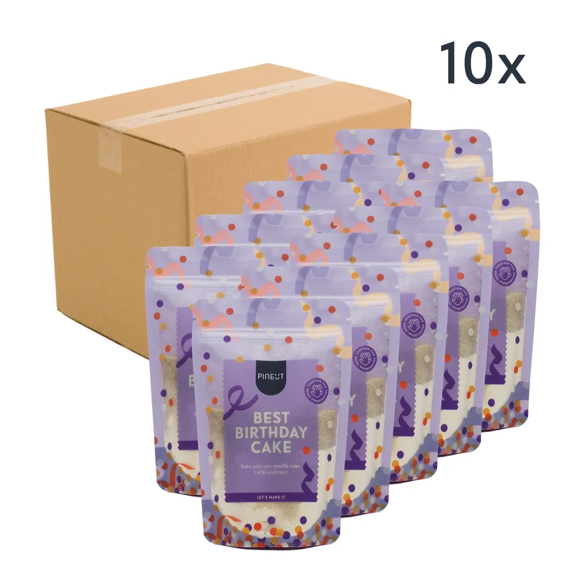 Best Birthday Cake | Doos met 10 stuks
