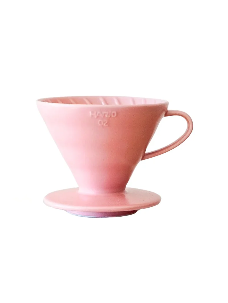 HARIO V60-02 CERAMIC DRIPPER-MATTE PINK