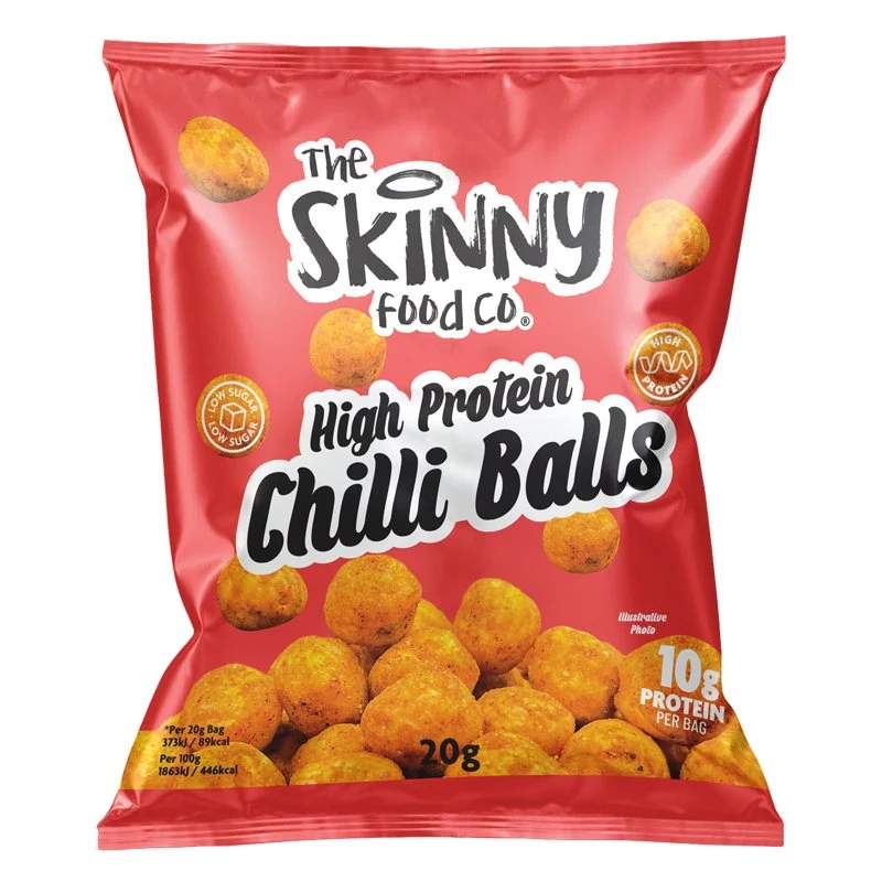 Magere eiwitrijke chiliballetjes 20g
