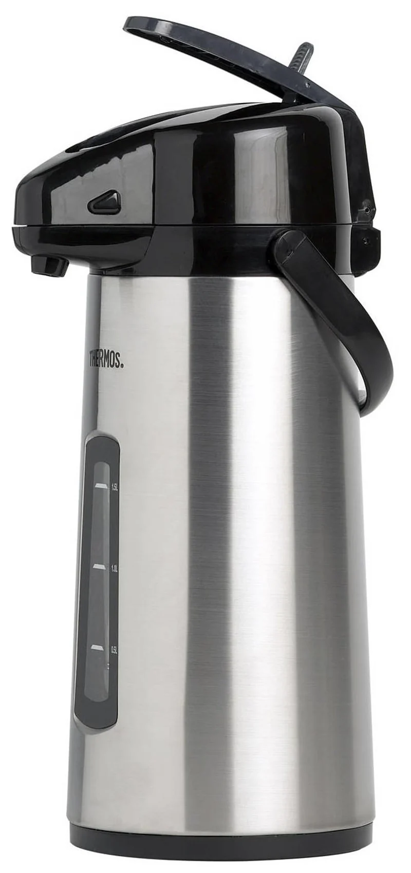 Thermos Thermoskan met Pomp & Venster - Pompkan - Isoleerkan - 2.2 Liter