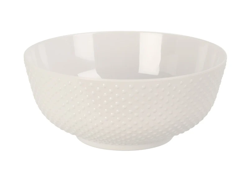 Cookinglife Soepkommen / Kommen - CampVibe - Outdoor - Kunststof - Onbreekbaar - Wit ø 16.8 cm - 4 Stuks