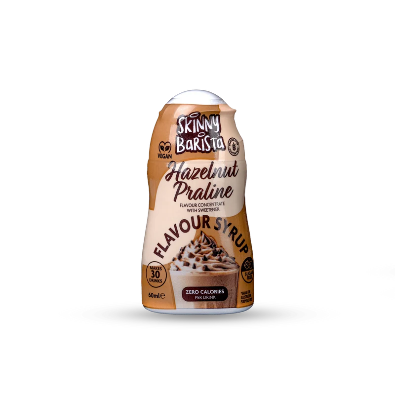 Skinny Barista Hazelnoot Smaak Shot Suikervrije Skinny Koffiesiroop - 60ml