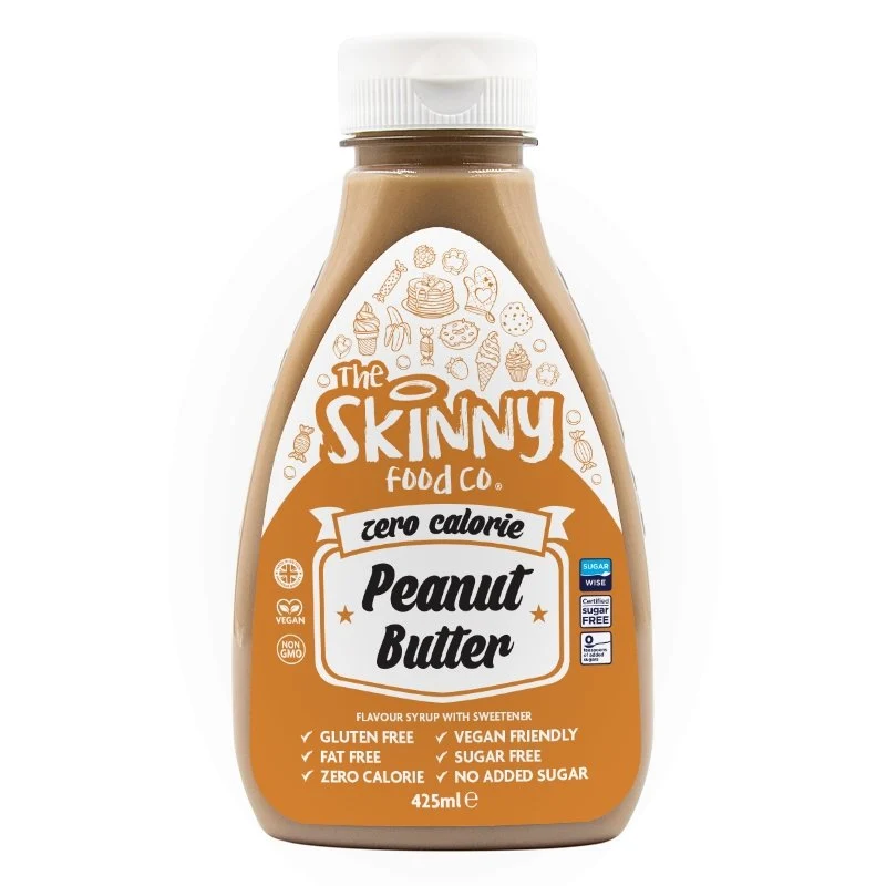 Pindakaas Nul Calorie Suikervrije Magere Siroop - 425ml