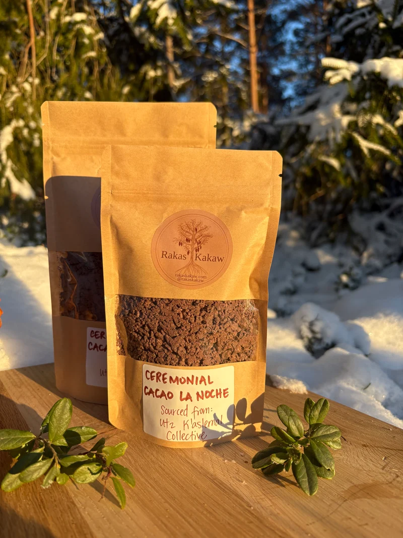 PRE-CHOPPED PORTIONS - UTZ K'ASLEMAL ~ Good Life ~ LA NOCHE CEREMONIAL CACAO