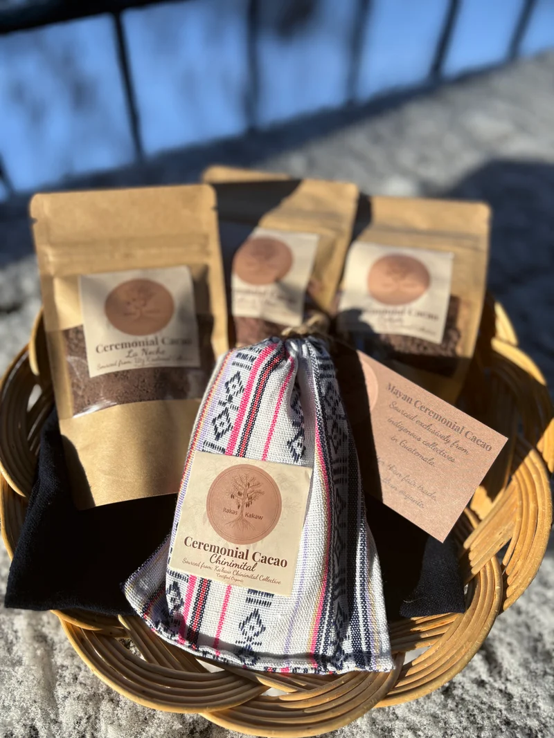 TRY A TASTE OF ALL OUR CACAOS ~ FOUR CEREMONIAL DOSE SAMPLES