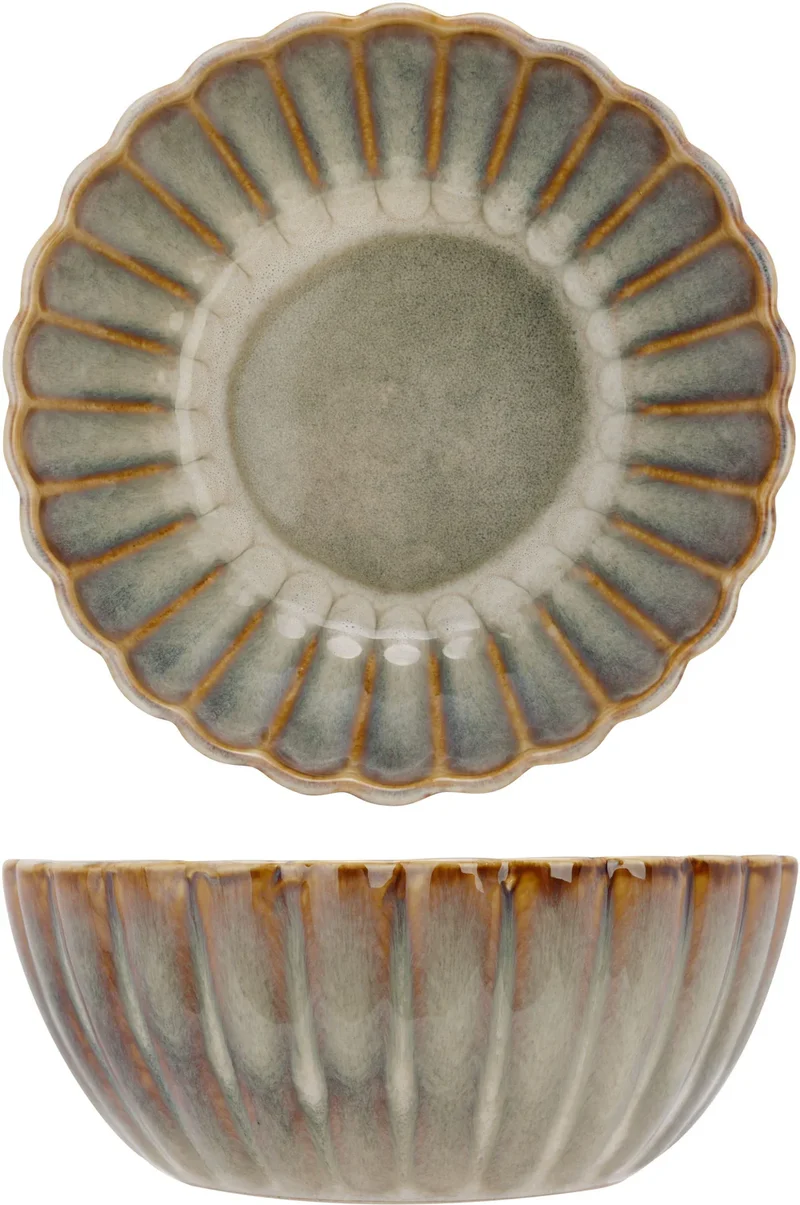Cosy & Trendy Kommen Astera Pearl Beige - ø 17 cm / 800 ml - 4 Stuks