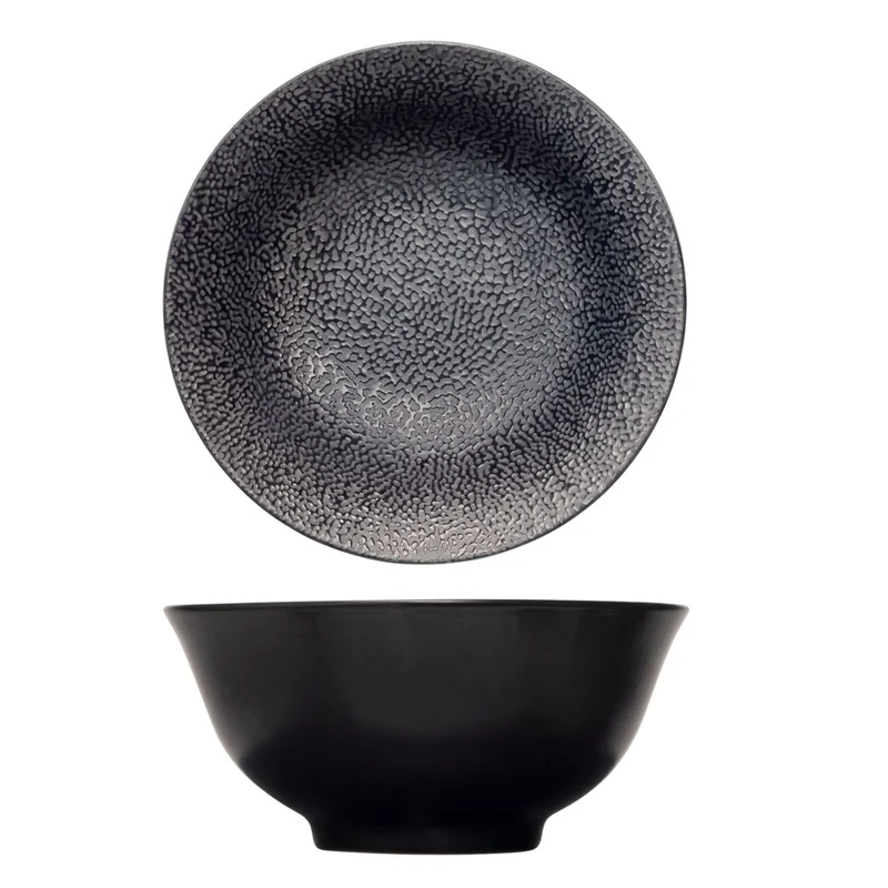 Cosy & Trendy Soepkommen / Kommen Candy Black ø 16 cm - 4 Stuks