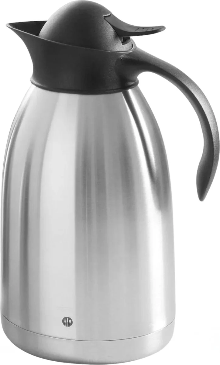 Hendi Thermoskan - Dubbelwandig RVS - 2 Liter