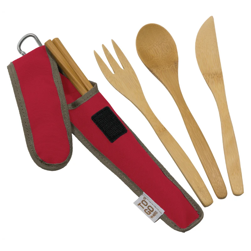 To-Go Ware REUSABLE BAMBOO UTENSIL SET