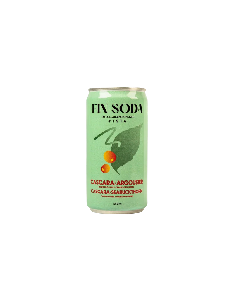 FIN SODA - CASCARA SEABUCKTHORN AND STRAWBERRY